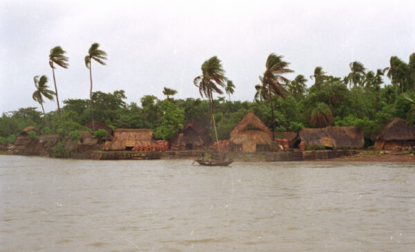 A village scene from the old steamer - Image 2