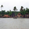 A village scene from the old steamer